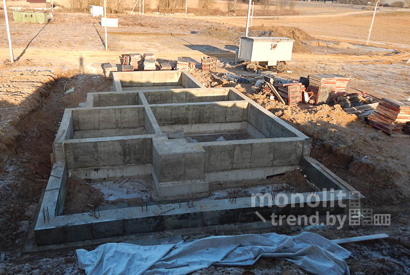 Монолитный свайно-ростверковый, п. Закаблуки